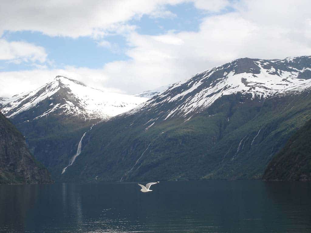 Geirangerfjord Seven Sisters Waterfalls Norway