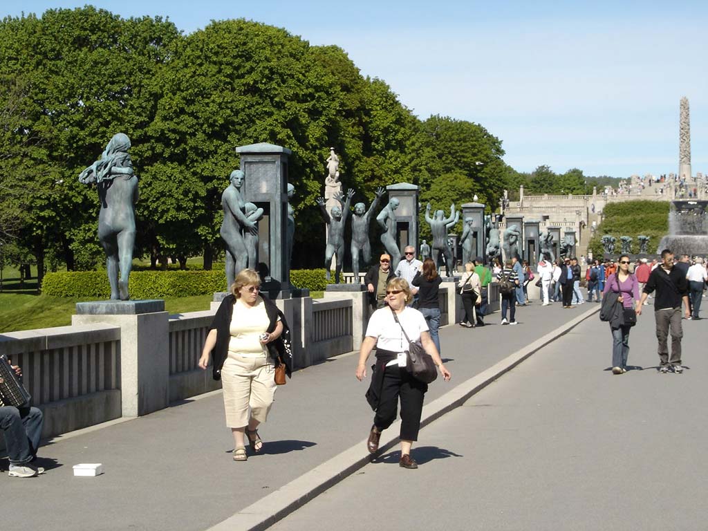 Vigeland Sculpture Park, Oslo, Norway