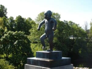 Vigeland Sculpture Park, The Angry Boy, Oslo, Norway
